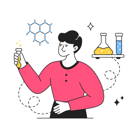 Chemist  Illustration