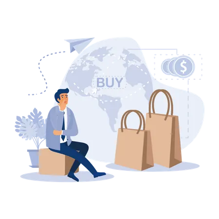 E-commerce  Illustration