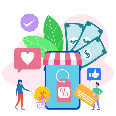 Ecommerce And Shopping 19  Illustration