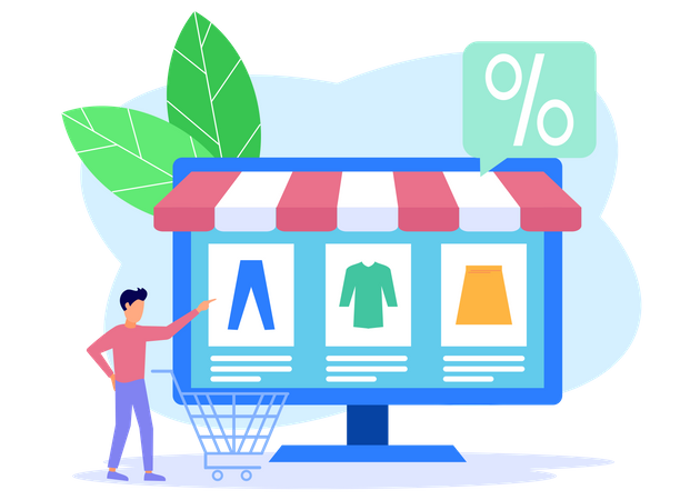 Ecommerce And Shopping 20  Illustration