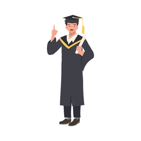 Graduate Giving Graduation Advice  Illustration