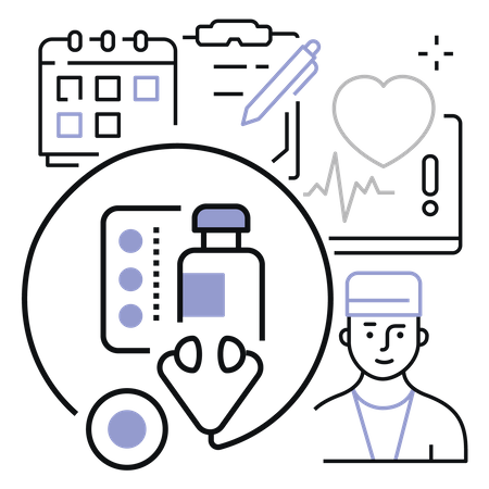 Healthcare  Illustration