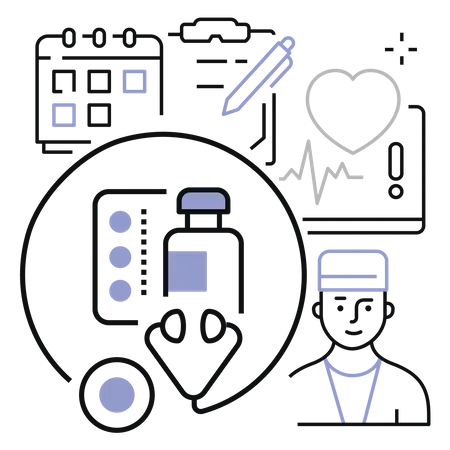 Healthcare  Illustration