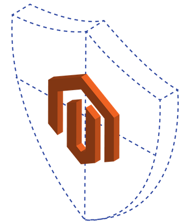 Magento Shield  Illustration