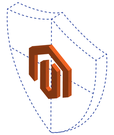 Magento Shield  Illustration