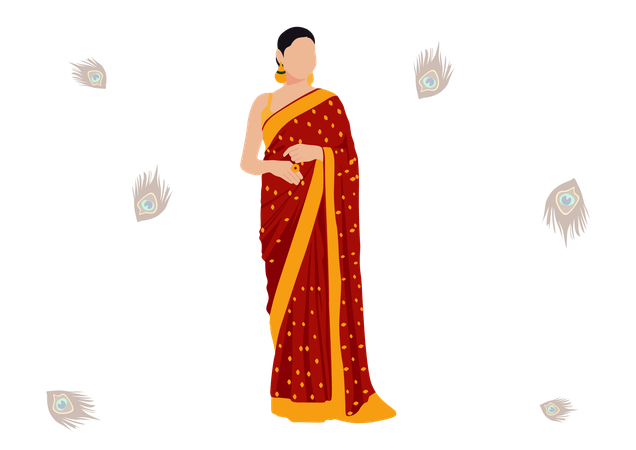 National Dress  Illustration