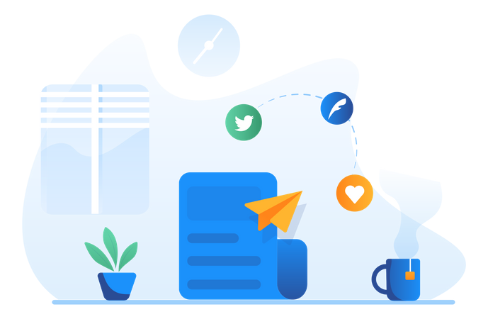 Newsletter  Illustration