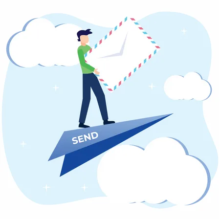 Sending Email  Illustration