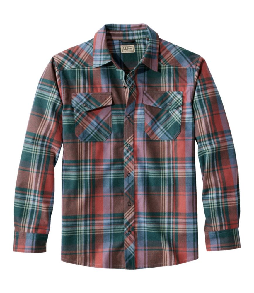 Men's Katahdin Performance Flannel Shirt, Traditional Fit