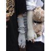 EMMIOL Distressed Long Fingerless Gloves