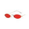 EMMIOL Vintage Small Oval Sunglasses