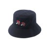 EMMIOL Mushroom Embroidered Bucket Hat