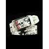 EMMIOL Burning Skull Pu Leather Belt