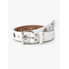 EMMIOL Rivet Eyelet Embellished Buckle Belt