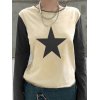 EMMIOL Vintage Star Print Raglan Sleeve Tee