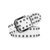 EMMIOL Punk Rivet Embellish Buckle Belt