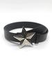 EMMIOL Metal Star Decor Buckle Belt