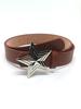 EMMIOL Metal Star Decor Buckle Belt