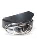 EMMIOL Vintage Silver Letter D Buckle Belt