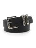 EMMIOL Punk Engraved Roller Buckle Belt