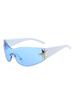 EMMIOL Y2K Star Sleek Sporty Sunglasses