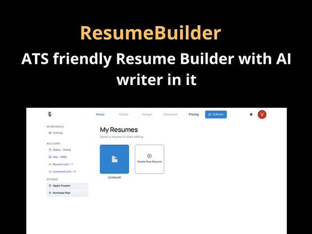 AI Resume Builder: Lifetime Subscription | New Atlas