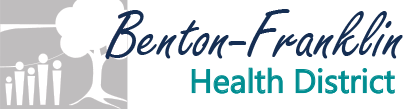 Benton Franklin Health District logo. A tree with some figures standing underneath