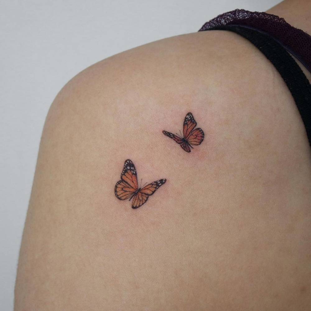 17 Butterfly Tattoo Ideas That Are Pretty Not Tacky  Pictures of Butterfly  Tattoos