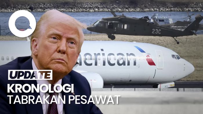 Video: Trump Ungkap Kronologi Tabrakan Pesawat, Tak Ada Korban Selamat