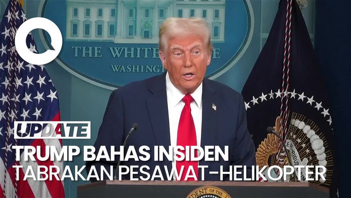 Video Trump Sindir Kebijakan Rekrut Difabel saat Bahas Tabrakan Pesawat-Helikopter