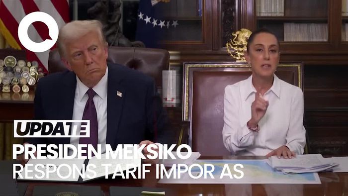 Video: Ancaman Presiden Meksiko Bakal Balas Tarif Impor Tinggi dari Trump