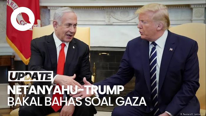 Video: PM Israel Bakal Bahas soal Gaza saat Bertemu Trump di AS