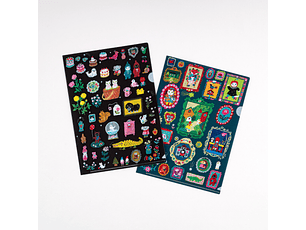 Yumi Kitagishi: Hobonichi Folder Set of 2 for A5 Size (Little Gifts)