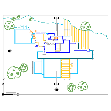 Frank Lloyd Wright Falling Water Floor Plan