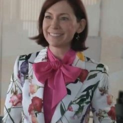 Elsbeth Carrie Preston White Blazer