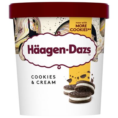 Häagen-Dazs Cookies & Cream Ice Cream 460ml