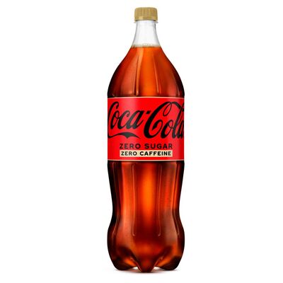 Coca Cola Zero Sugar Zero Caffeine Bottle 2ltr