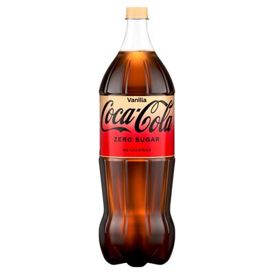 Coca Cola Zero Sugar Vanilla Bottle 2ltr