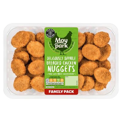 Moy Park Breaded Nuggets Mega Pack 700g 