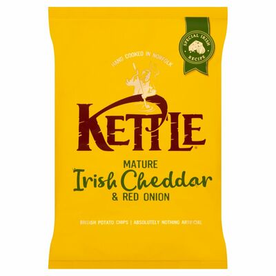 Kettle Crisps Irish Cheese & Onion 130g