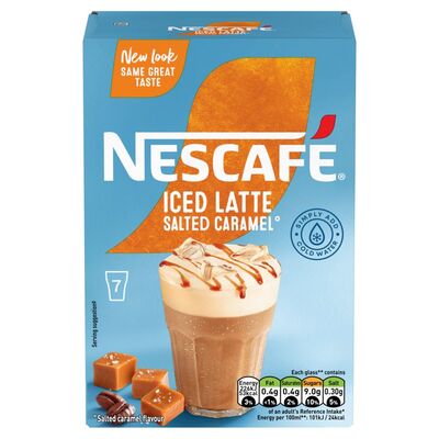 Nescafé Gold Iced Salted Caramel Latte 102g