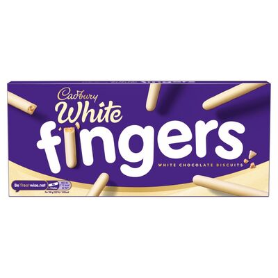 Cadbury White Fingers 114g 