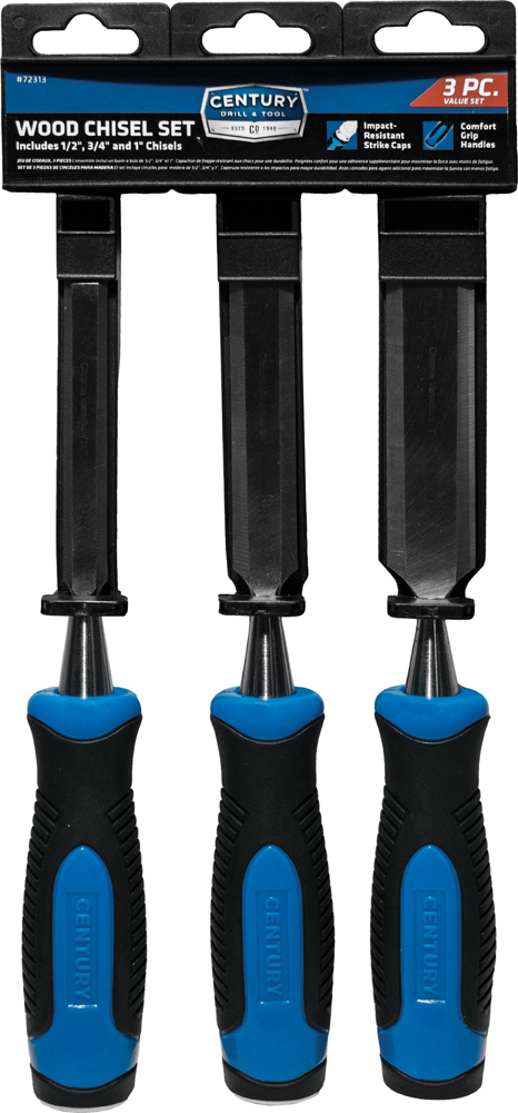 3 Piece Professional Wood Chisel Set