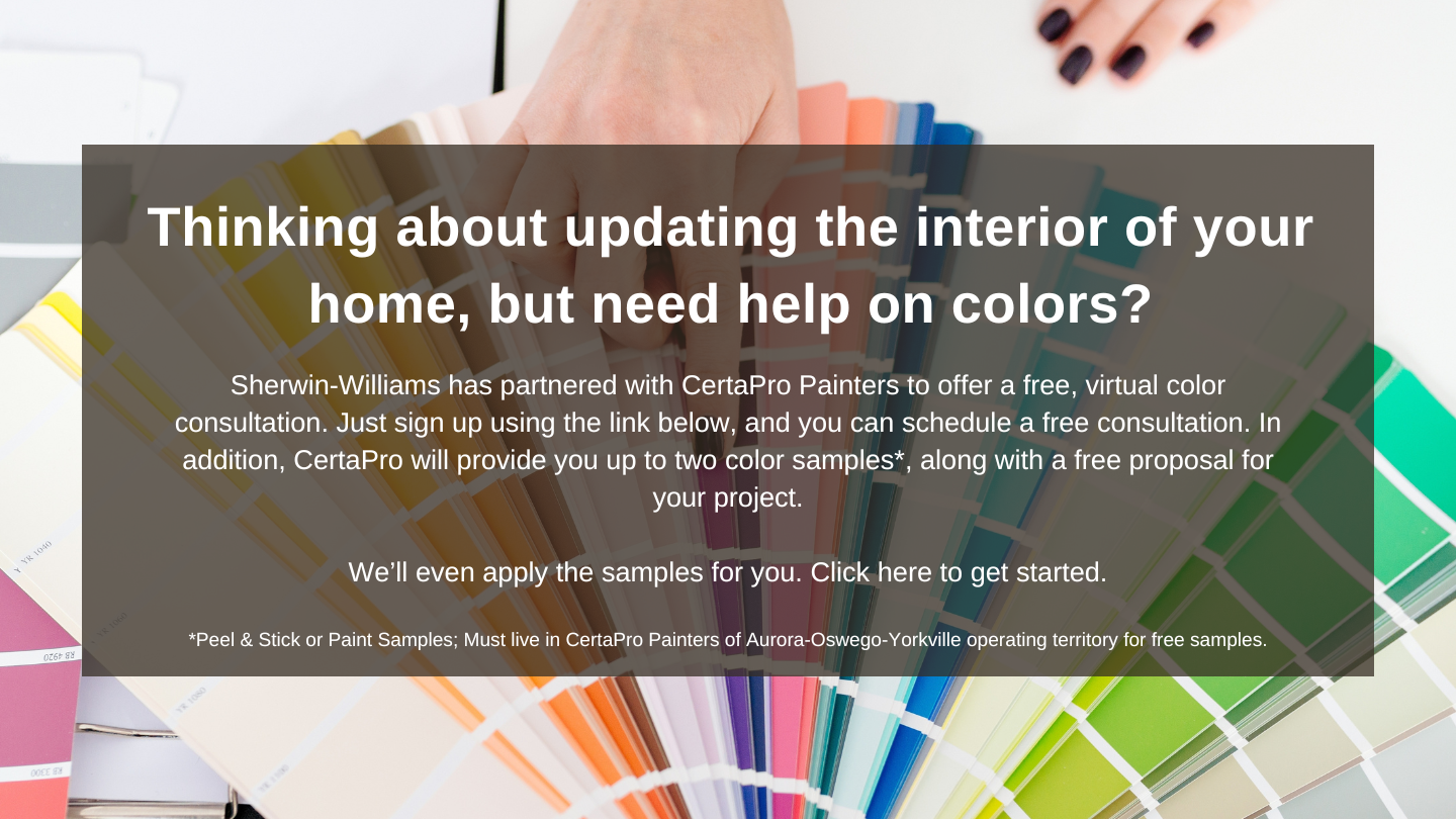 Free Interior Color Consultation (w/ Free Samples) - Oswego