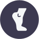 diabetic foot care icon