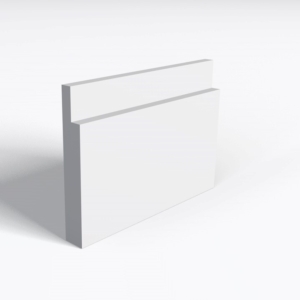 MDF One Step Skirting Board