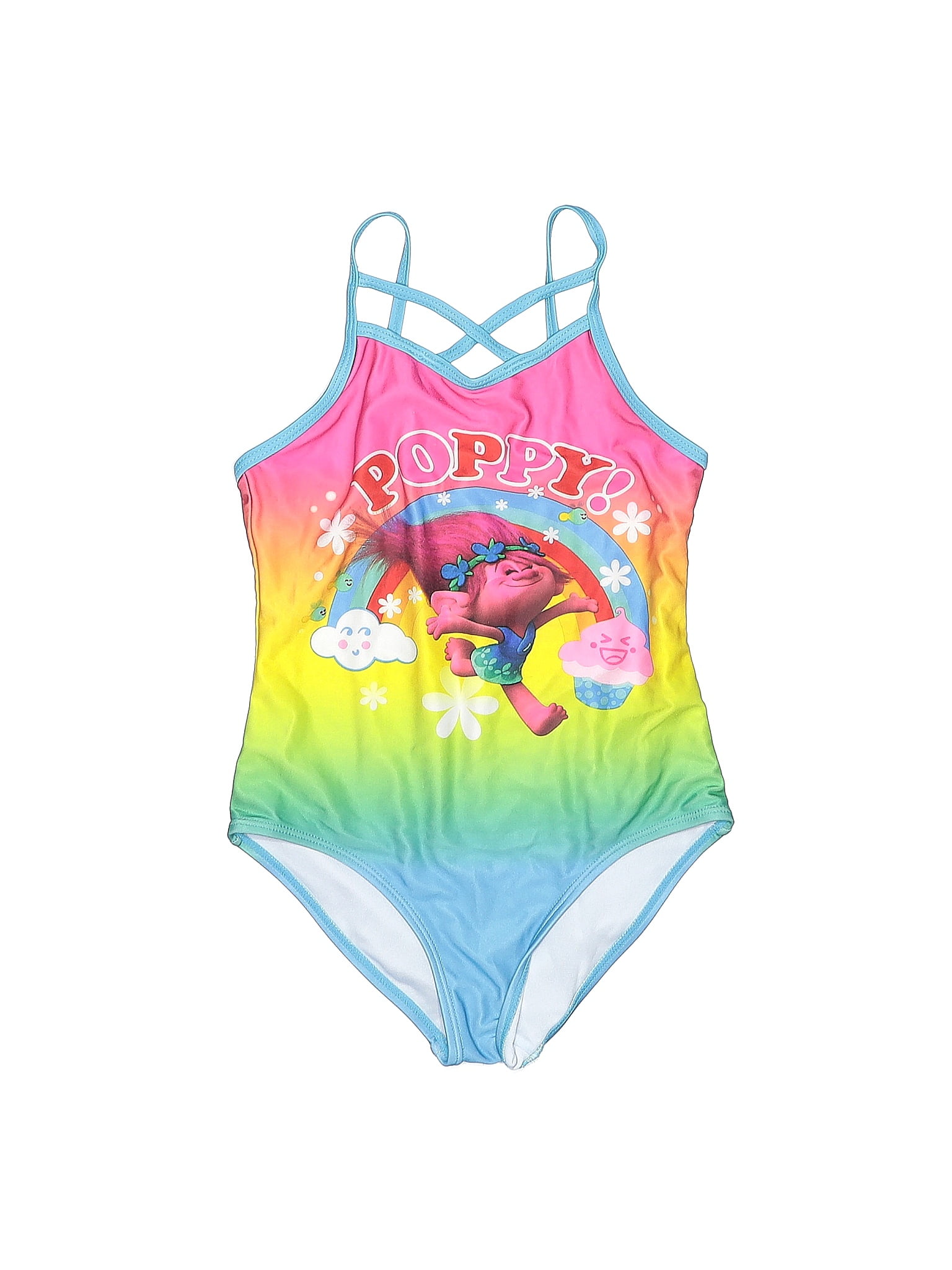 Dreamworks Ombre Blue One Piece Swimsuit Size 7 - 8 - 31% off | ThredUp