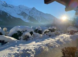 Appartement Chalet Les hauts du soleil, apartment in Chamonix