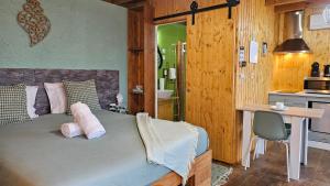 Fernandes Guest House Green Bungalow 주방 또는 간이 주방