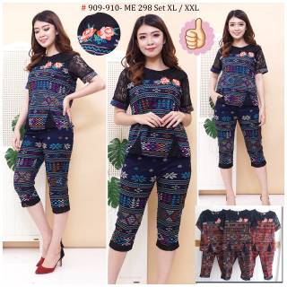 Setelan Batik Celana 78 Ulos Me298